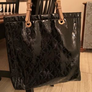 Authentic Michael Kors Black Tote Bag